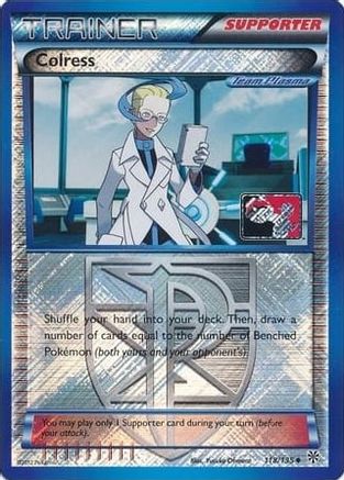 League & Championship Cards /135 Colress - 118/135 (League Promo) - Reverse Holofoil - Promo
