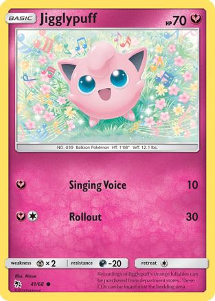 Hidden Fates 041/68 Jigglypuff - Common