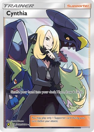 Hidden Fates Shiny Vault SV82/SV94 Cynthia - Holofoil - Shiny Holo Rare