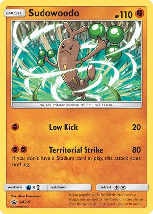SM Promos SM207 Sudowoodo - Holofoil - Promo