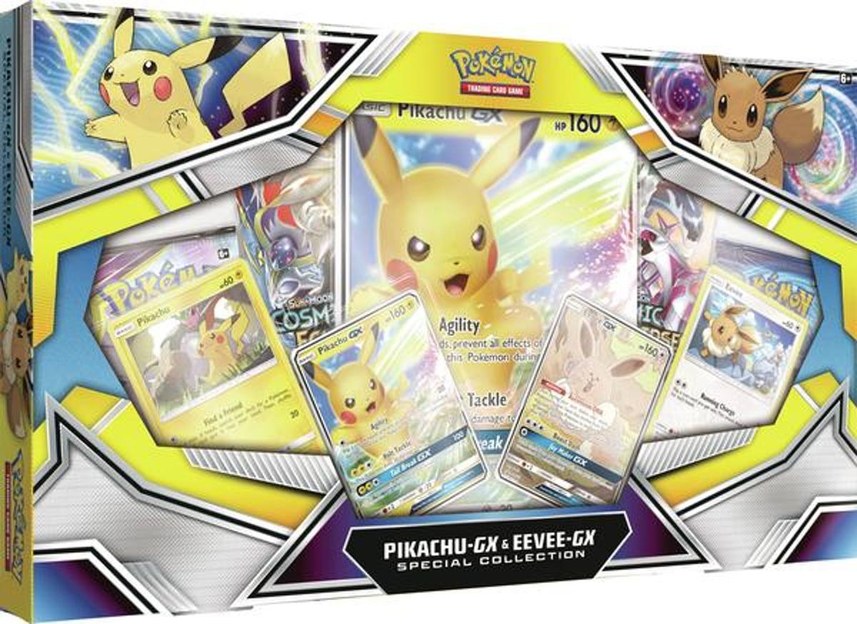 Pokemon Sun & Moon - Pikachu GX & Eevee GX Special Collection