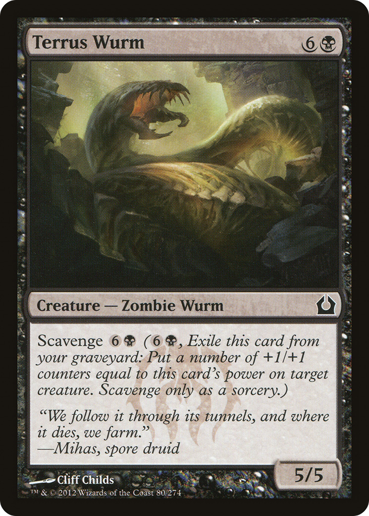 Return to Ravnica - (RTR-080) - Terrus Wurm