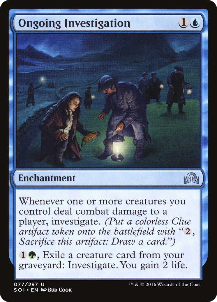 Shadows over Innistrad - (SOI-077) - Ongoing Investigation Foil