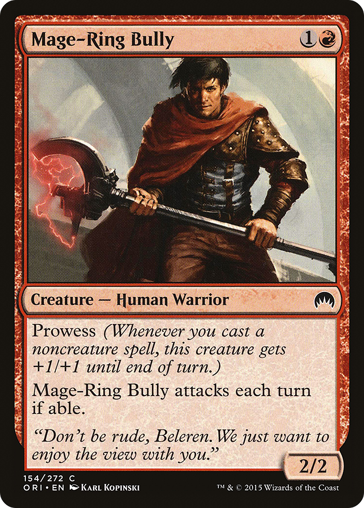 Magic Origins - (ORI-154) - Mage-Ring Bully