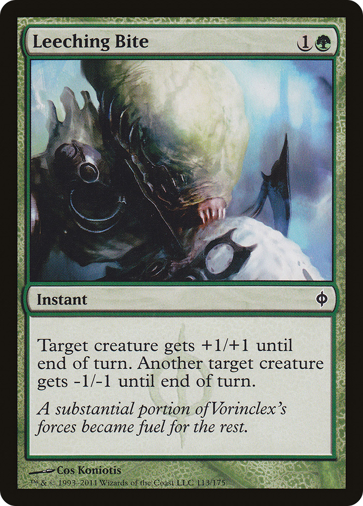New Phyrexia - (NPH-113) - Leeching Bite