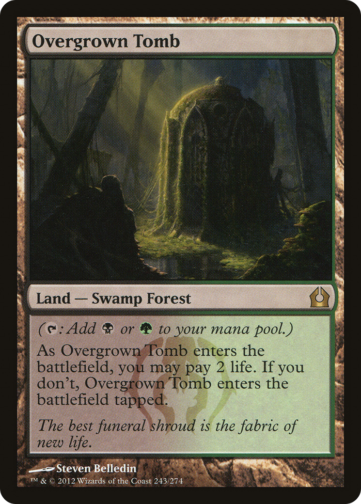 Return to Ravnica - (RTR-243) - Overgrown Tomb