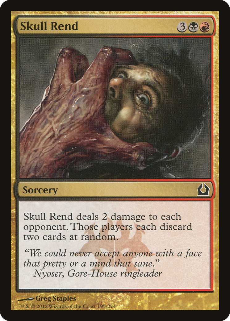 Return to Ravnica - (RTR-195) - Skull Rend