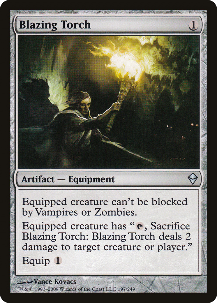Zendikar - (ZEN-197) - Blazing Torch Foil