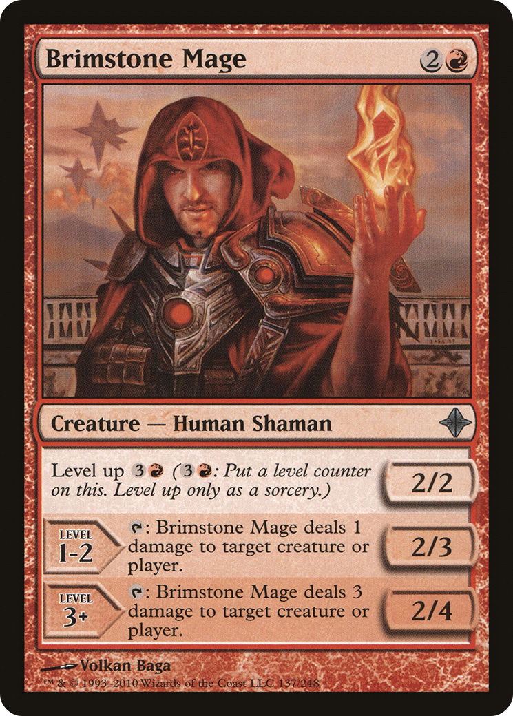 Rise of the Eldrazi - (ROE-137) - Brimstone Mage