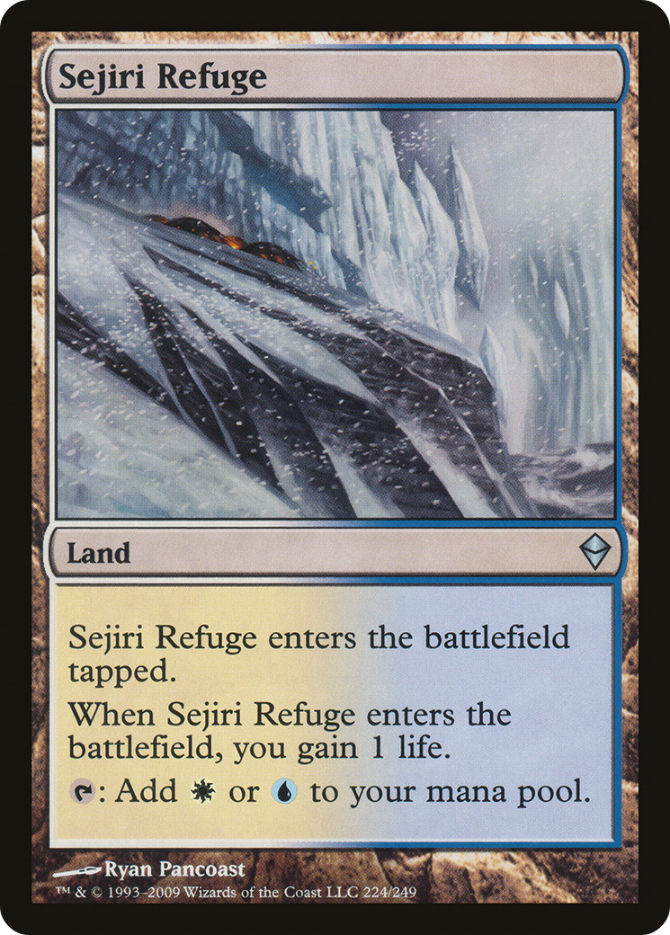 Zendikar - (ZEN-224) - Sejiri Refuge