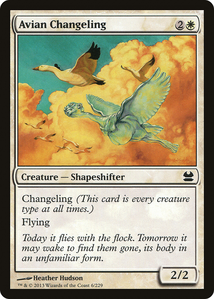 Modern Masters - (MMA-006) - Avian Changeling