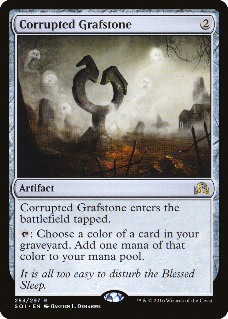 Shadows over Innistrad - (SOI-253) - Corrupted Grafstone