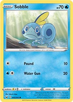 Miscellaneous Cards & Products 055/202 Sobble - Holofoil - Promo