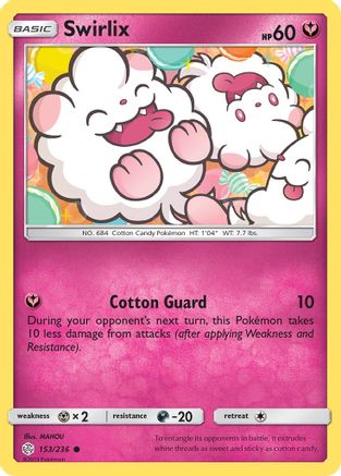 SM Cosmic Eclipse 153/236 Swirlix - Common