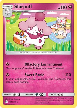 SM Cosmic Eclipse 154/236 Slurpuff - Rare