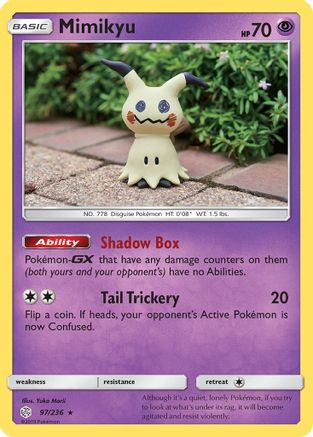 SM Cosmic Eclipse 097/236 Mimikyu (97) - Rare