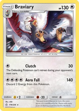 SM Cosmic Eclipse 178 Braviary - Rare