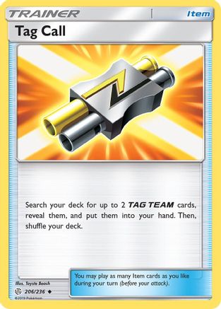 SM Cosmic Eclipse 206/236 Tag Call - Uncommon