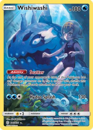 SM Cosmic Eclipse 240/236 Wishiwashi (Secret) - Holofoil - Secret Rare