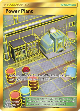 SM Cosmic Eclipse 269 Power Plant (Secret) - Holofoil - Secret Rare