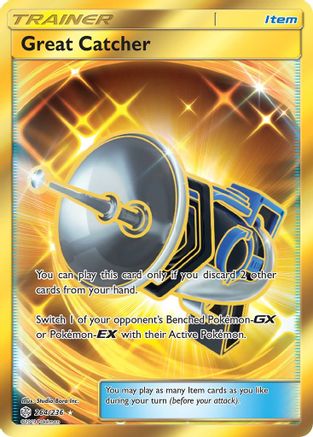 SM Cosmic Eclipse 264 Great Catcher (Secret) - Holofoil - Secret Rare