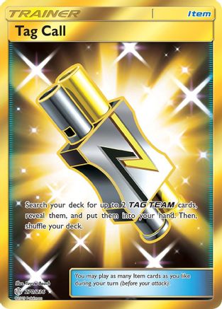 SM Cosmic Eclipse 270 Tag Call (Secret) - Holofoil - Secret Rare