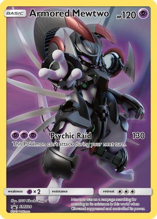 SM Promos SM228 Armored Mewtwo - Holofoil - Promo
