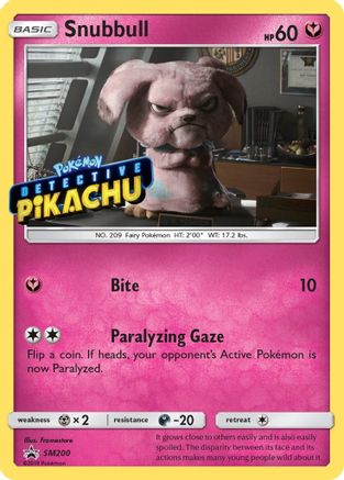 SM Promos SM200 Snubbull - Holofoil - Promo