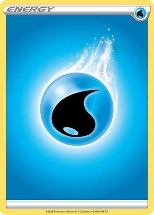 SWSH01 Sword & Shield Base Set Water Energy - Common