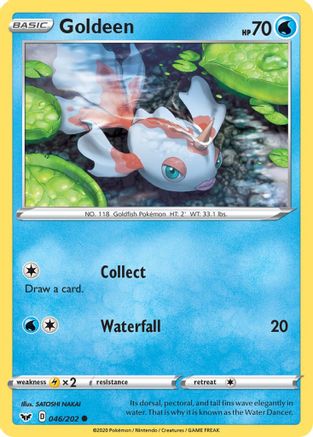 SWSH01 Sword & Shield Base Set 046/202 Goldeen (046) - Common
