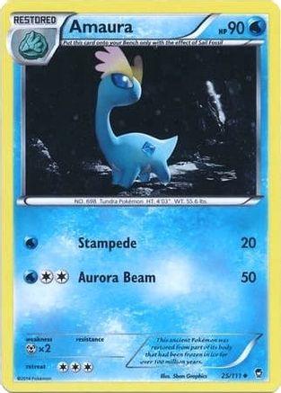 Miscellaneous Cards & Products 025/111 Amaura - Holofoil - Promo