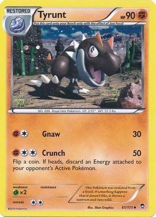 Miscellaneous Cards & Products 061/111 Tyrunt - Holofoil - Promo