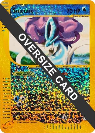 Jumbo Cards /12 Suicune - 7/12 - Reverse Holofoil - Promo