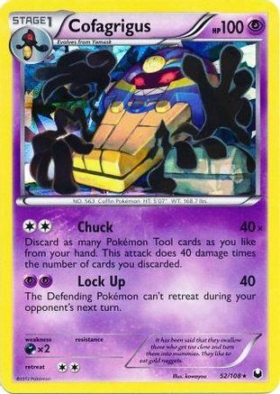 Deck Exclusives 052/108 Cofagrigus - Holofoil - Rare