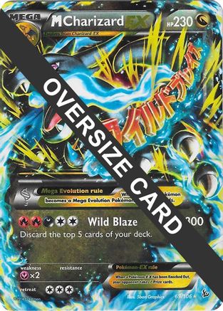 Jumbo Cards /106 M Charizard EX - 69/106 (Form X) - Holofoil - Promo