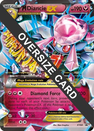 Jumbo Cards M Diancie EX - XY44 - Holofoil - Promo