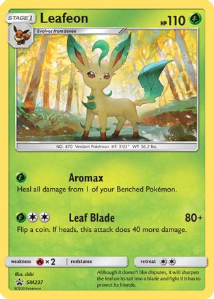 SM Promos SM237 Leafeon - Promo