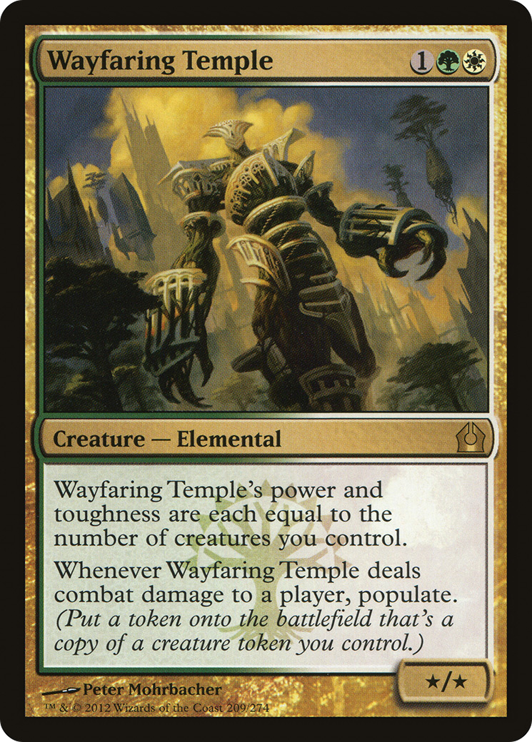 Return to Ravnica - (RTR-209) - Wayfaring Temple Foil