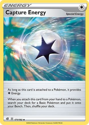 SWSH02 Rebel Clash 171/192 Capture Energy - Reverse Holofoil - Uncommon