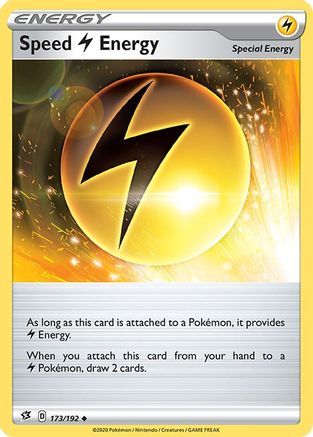 SWSH02 Rebel Clash 173/192 Speed L Energy - Uncommon
