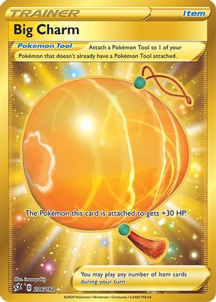 SWSH02 Rebel Clash 206/192 Big Charm (Secret) - Holofoil - Secret Rare