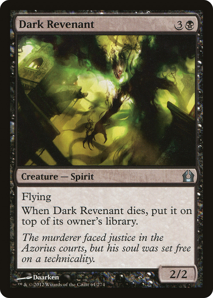 Return to Ravnica - (RTR-061) - Dark Revenant