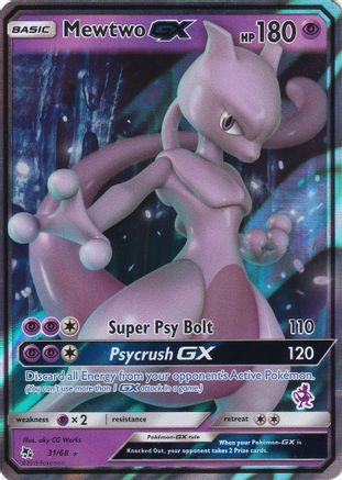 Battle Academy 031/68 Mewtwo GX - Holofoil - Promo