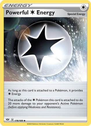 SWSH03 Darkness Ablaze 176/189 Powerful C Energy - Reverse Holofoil - Uncommon