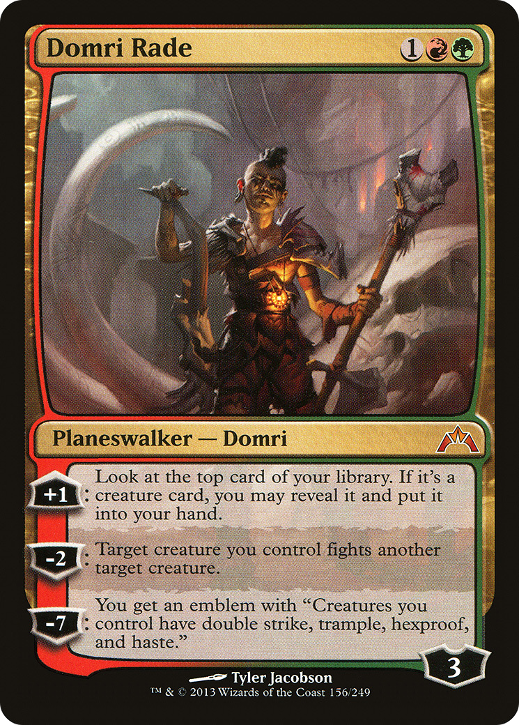Gatecrash - (GTC-156) - Domri Rade Foil