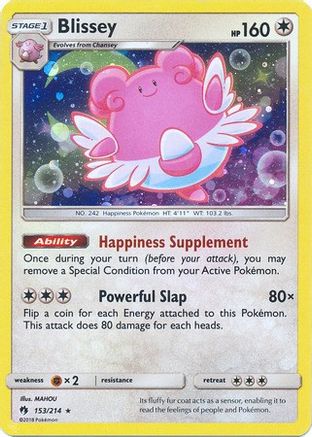 Miscellaneous Cards & Products 153/214 Blissey - Holofoil - Promo