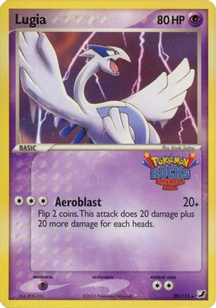 Miscellaneous Cards & Products 029/115 Lugia - Promo