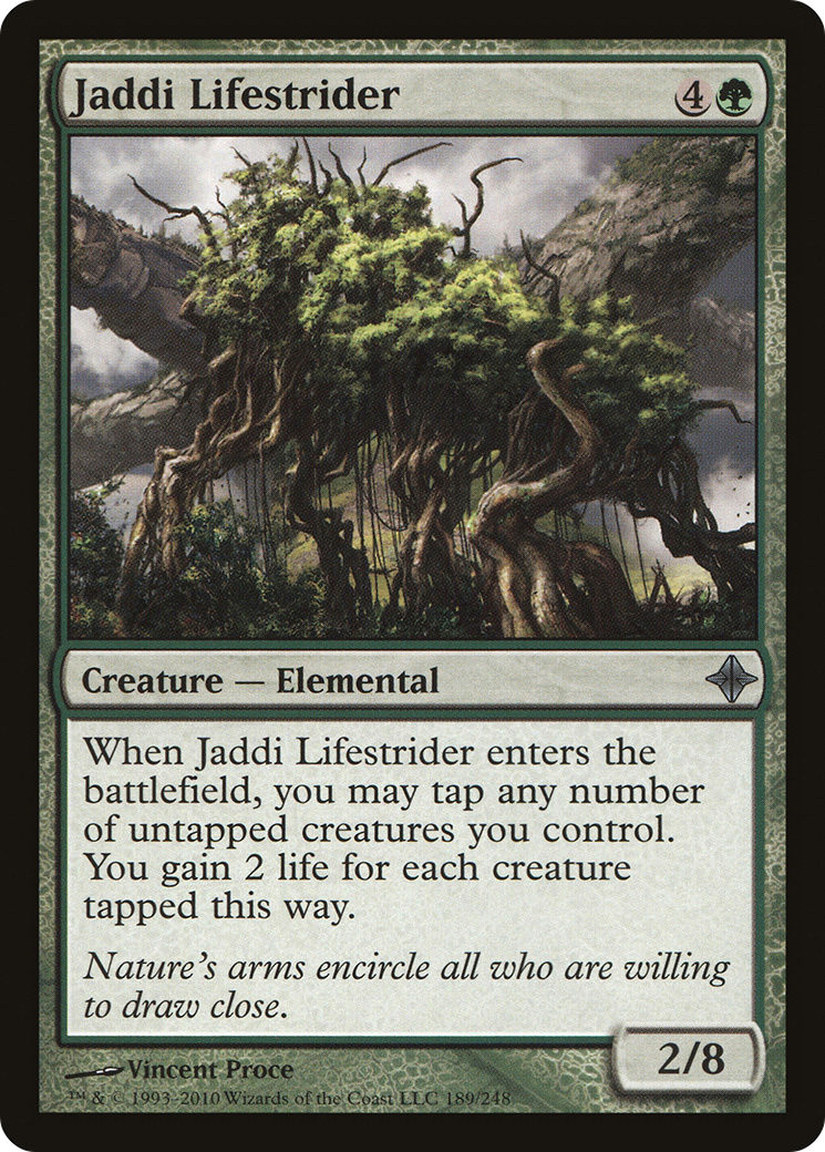 Rise of the Eldrazi - (ROE-189) - Jaddi Lifestrider Foil