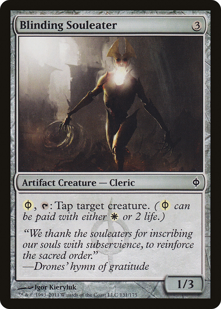 New Phyrexia - (NPH-131) - Blinding Souleater Foil