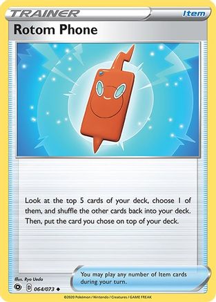 Champions Path 064/73 Rotom Phone - Uncommon